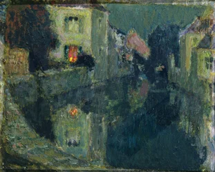 Der Kanal bei Nacht